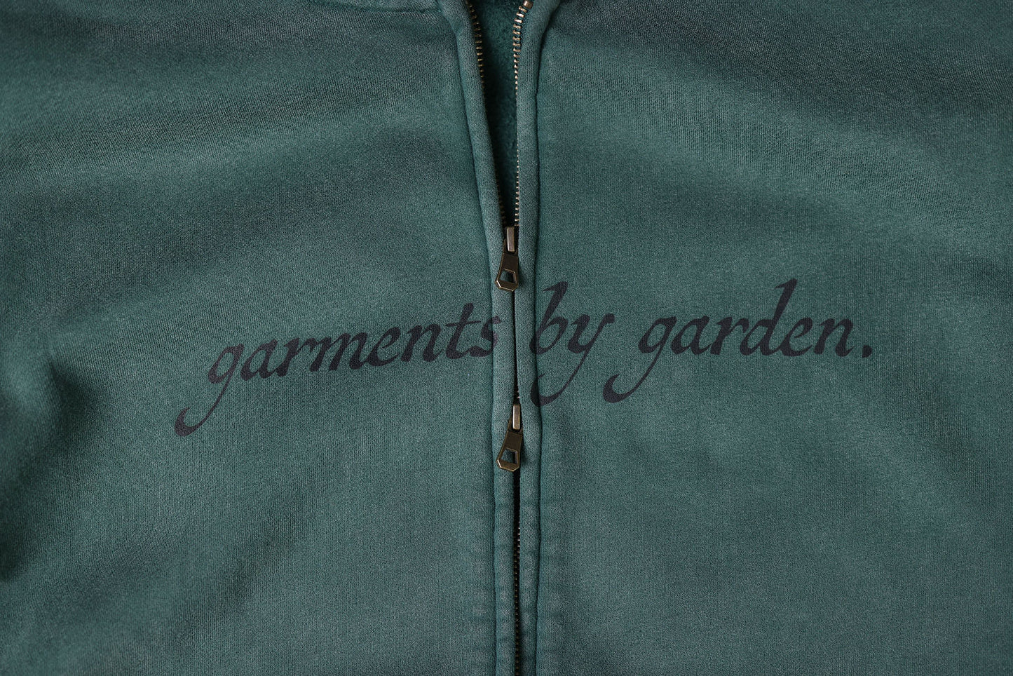 Double Zip (Dark Green)